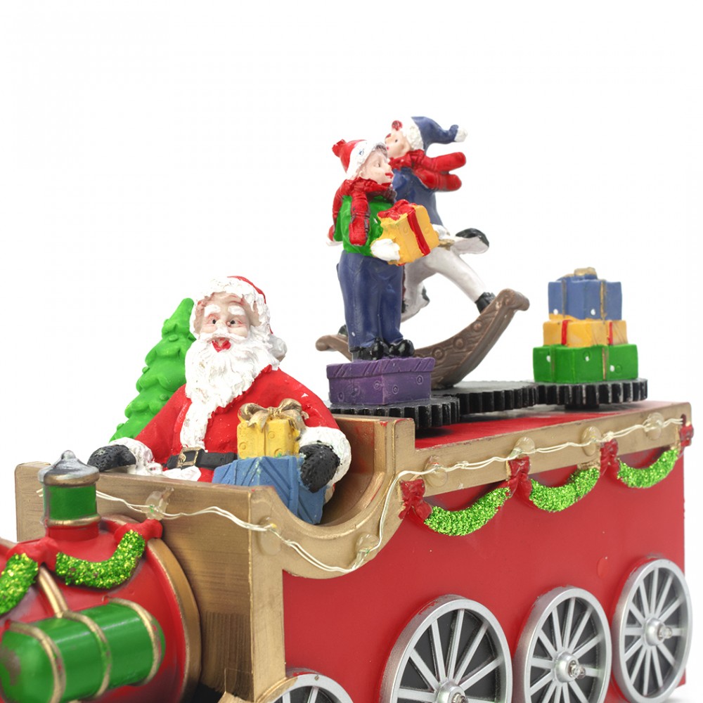 Trenino di Natale con Babbo Natale 899843 con...
