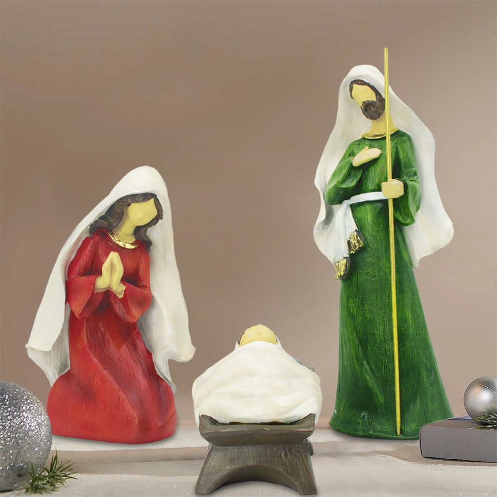 Nativita' per presepe 907463 con 3 personaggi...