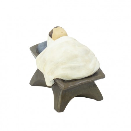 Nativita' per presepe 907463 con 3 personaggi in resina 41 cm Addobbo Natalizio