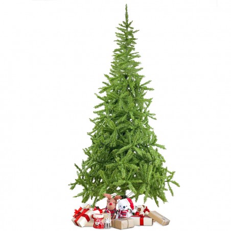 Albero Di Natale 210H Cm 164051 Con 1004 Rami Pieghevoli PVC Abete Artificiale