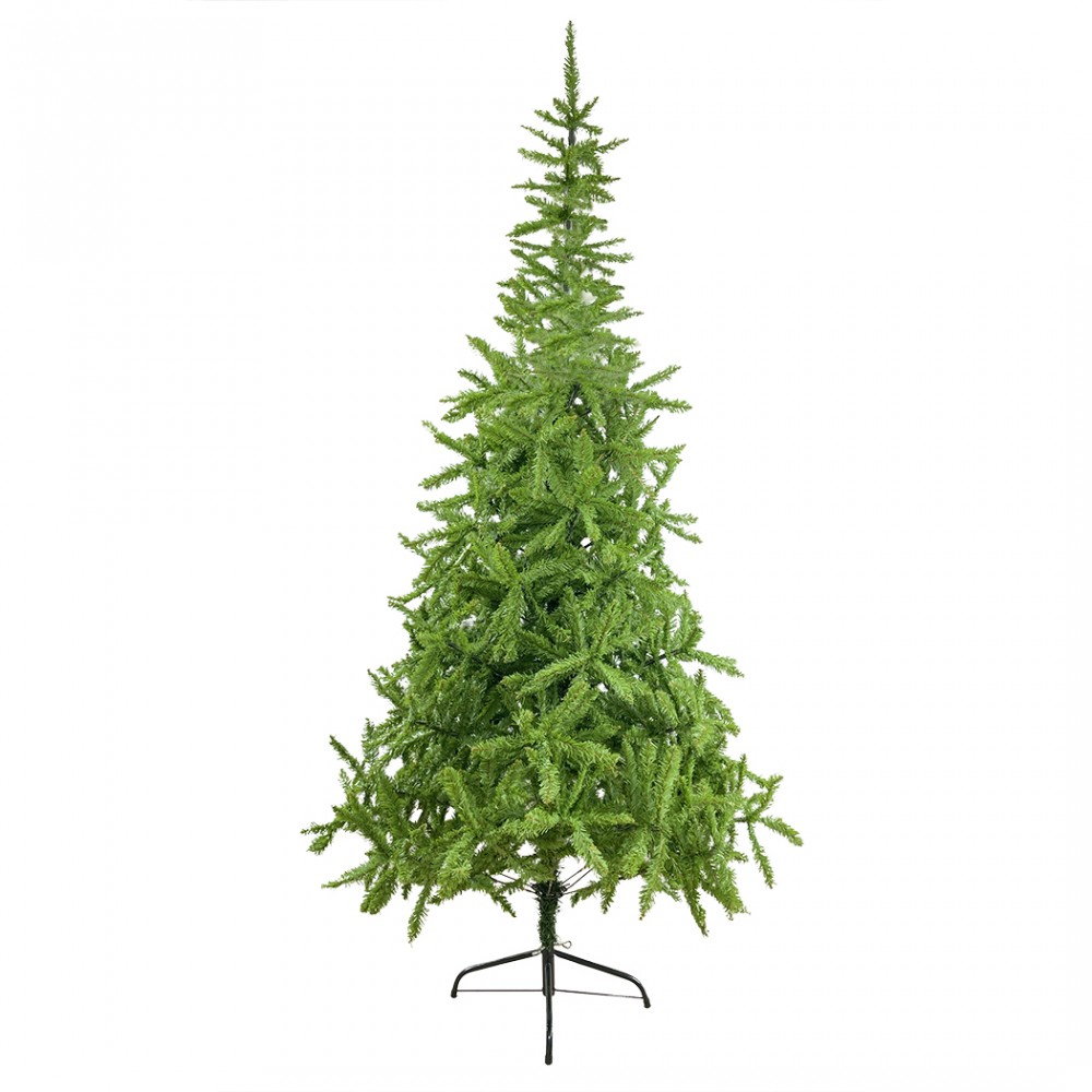 Albero Di Natale 210H Cm 164051 Con 1004 Rami Pieghevoli PVC Abete Artificiale