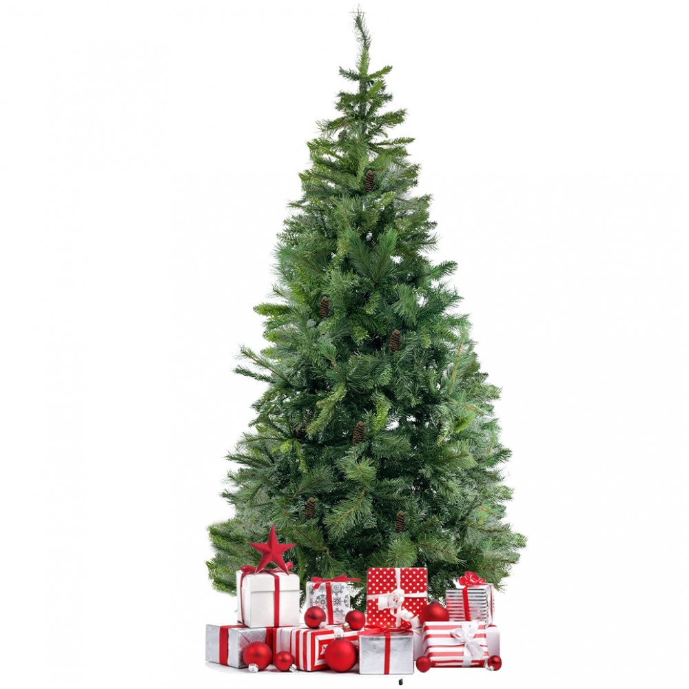 Albero Di Natale 240H Cm 164040 pigne e 900...