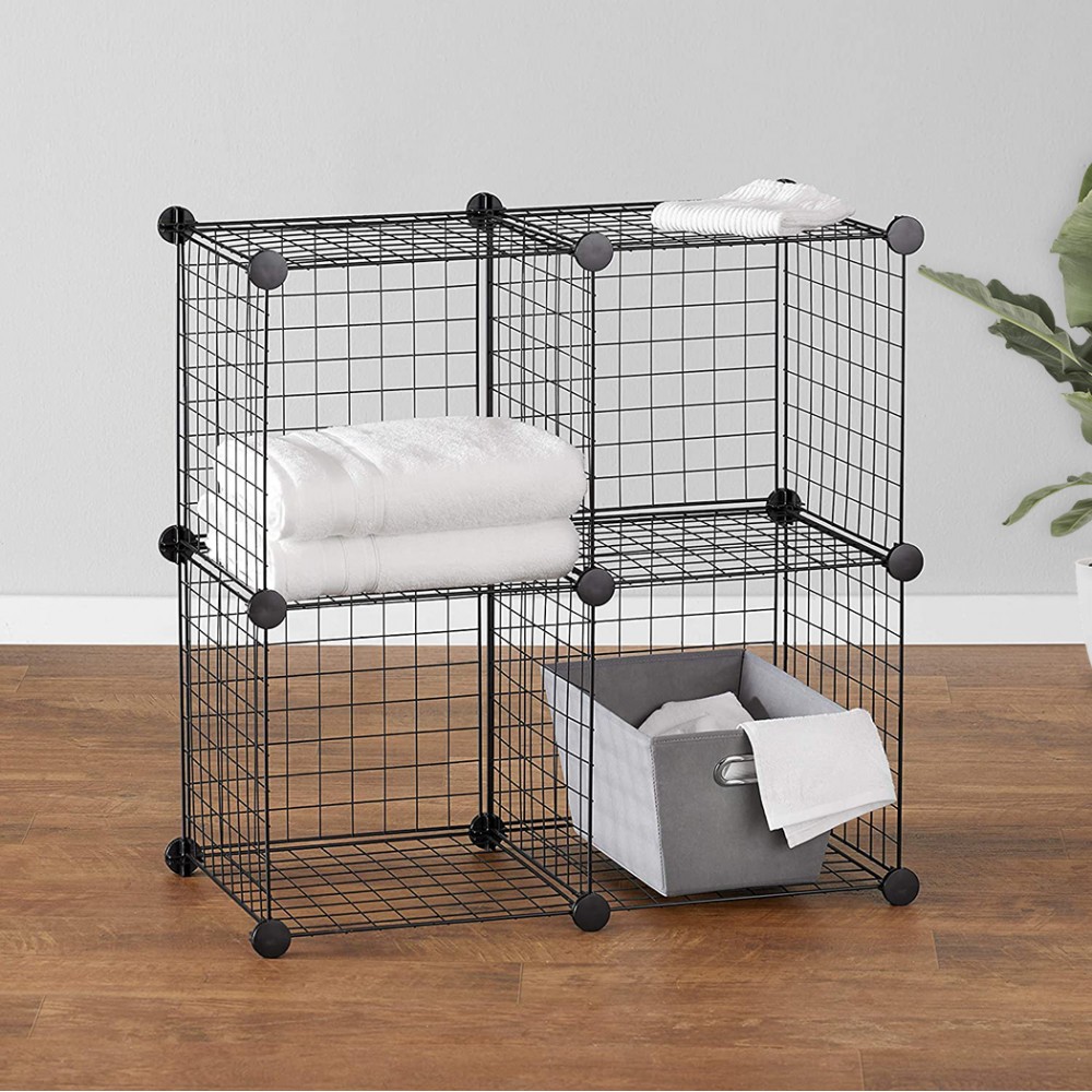 Scaffale Portaoggetti Modulare in Rete...