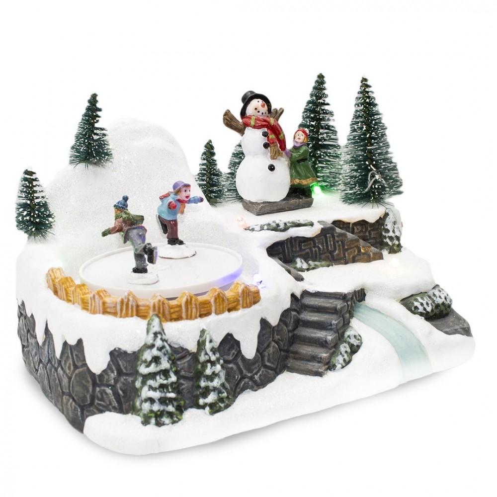 Villaggio Giostra Natalizia 361004 Decorazione...