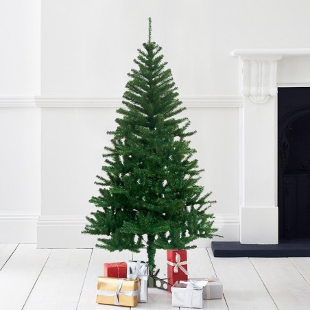Albero di Natale artificiale 90 cm con 120 punte rami folti PINO DELLE SORPRESE