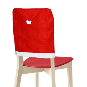 Coprisedia Natalizio Rosso a Forma di Cappello di Babbo... 2