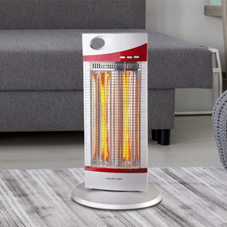 Stufa alogena al carbonio oscillante 2 elementi MASTER SC1300 da 600 - 1200W