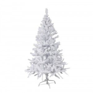 Albero di Natale Bianco 120 cm Abete Artificiale...