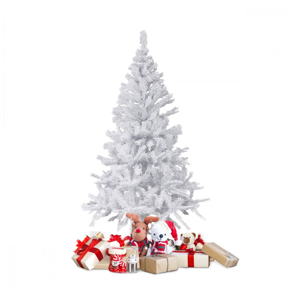 Albero di Natale Bianco 120 cm Abete...