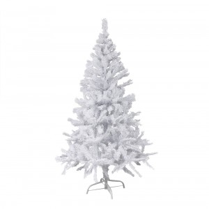 Albero di Natale Bianco 180 cm Abete Artificiale...