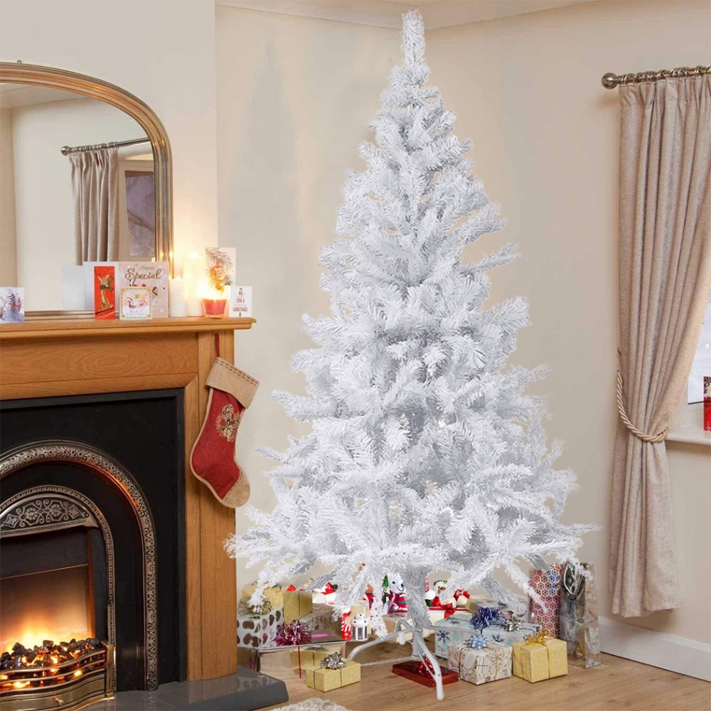 Albero di Natale Bianco 240 cm Abete...