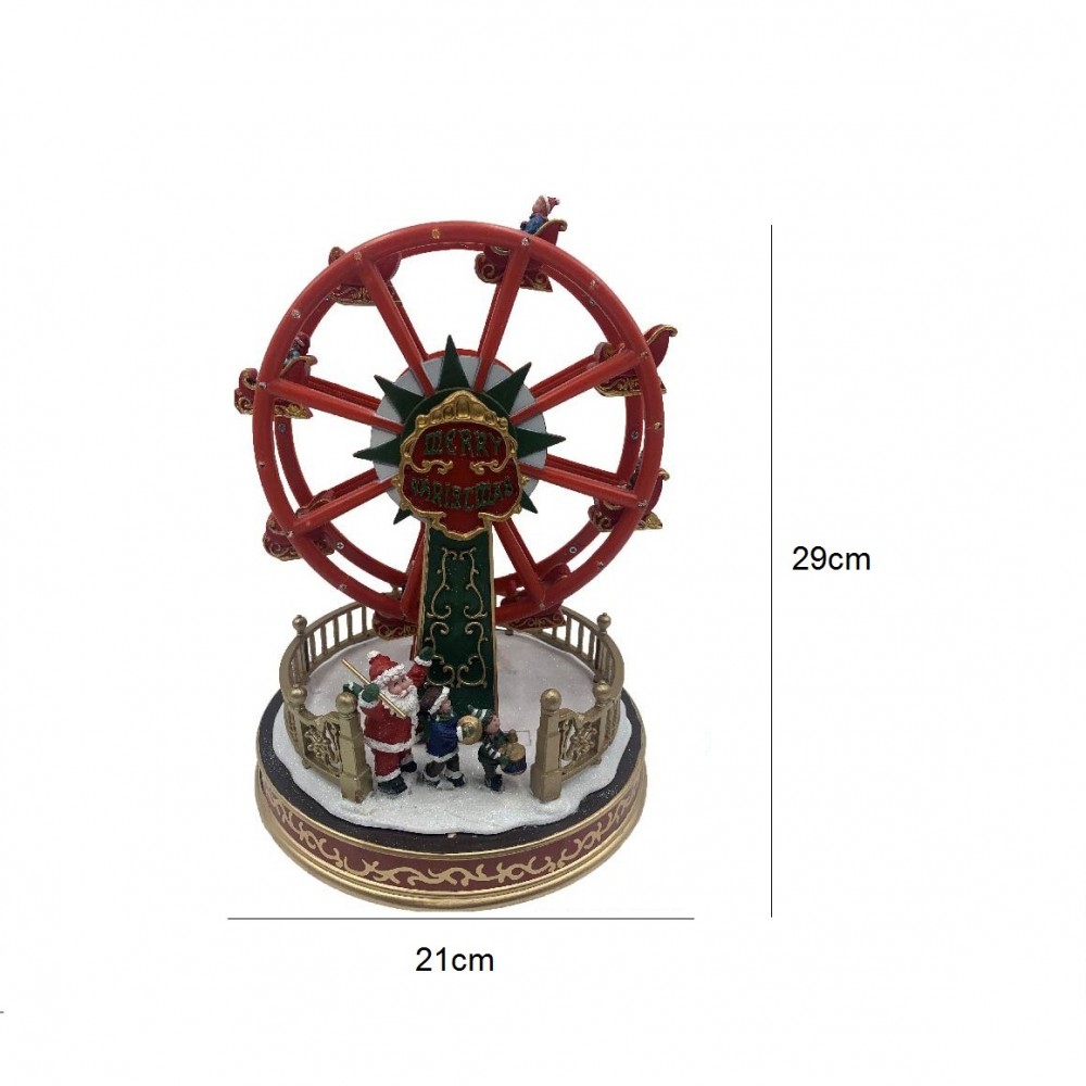 Giostra natalizia Ruota panoramica 367004 con...