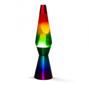 Rainbow lava lamp discount