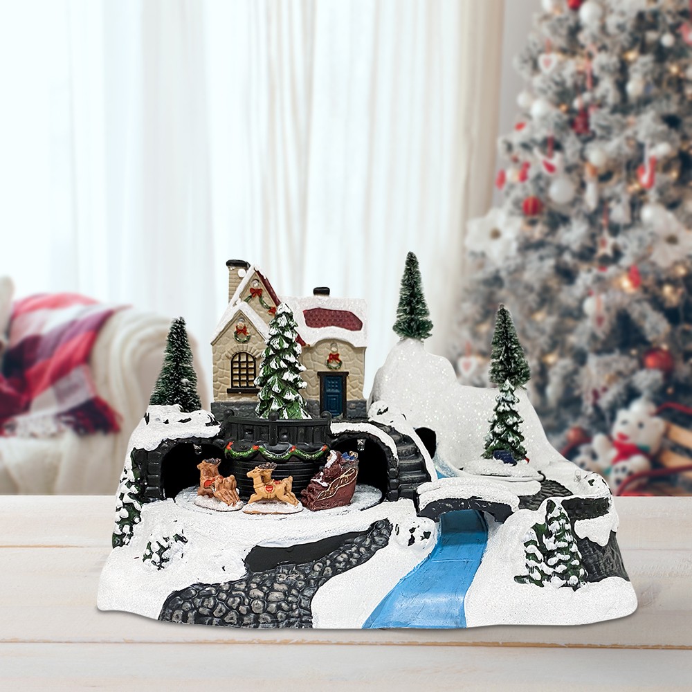 Villaggio Natalizio Slitta 243011 Natale con...