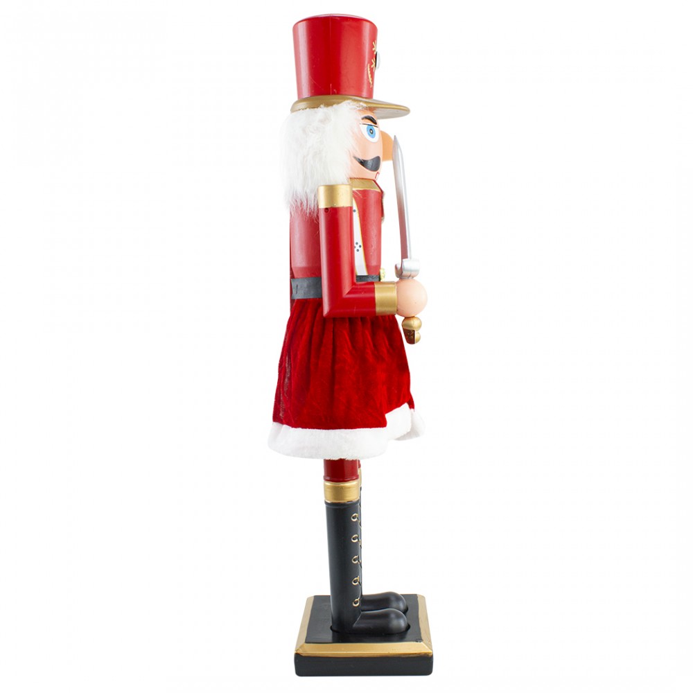 Soldatino Schiaccianoci 80H Addobbo Di Natale...