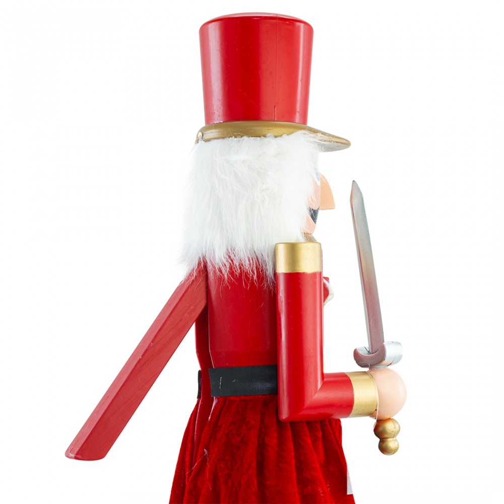 Soldatino Schiaccianoci 80H Addobbo Di Natale...