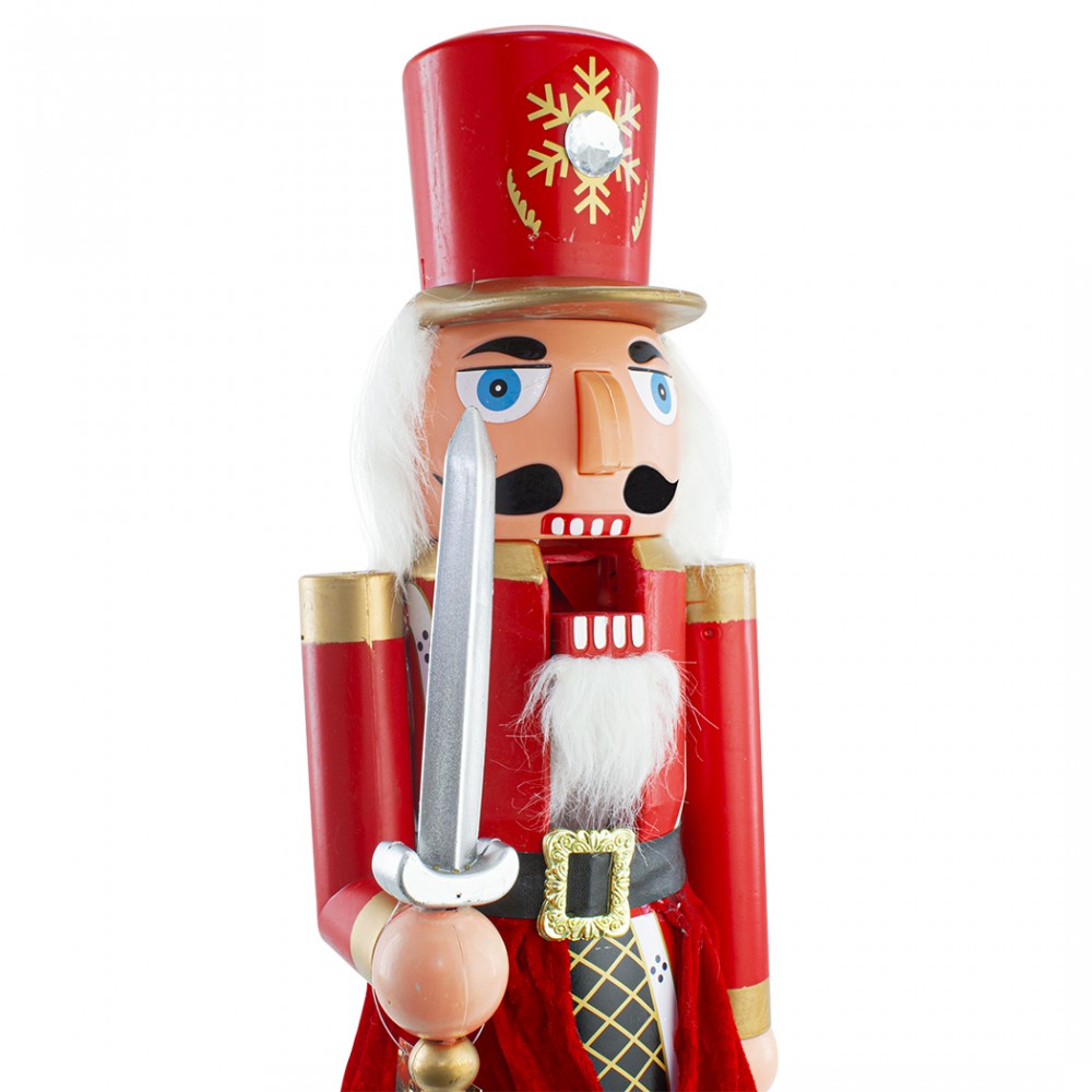 Soldatino Schiaccianoci 80H Addobbo Di Natale...