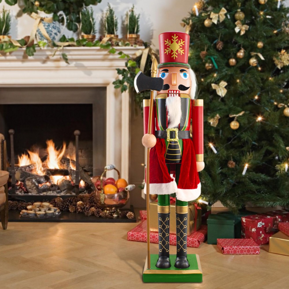 Soldatino Schiaccianoci 80H Addobbo Di Natale...