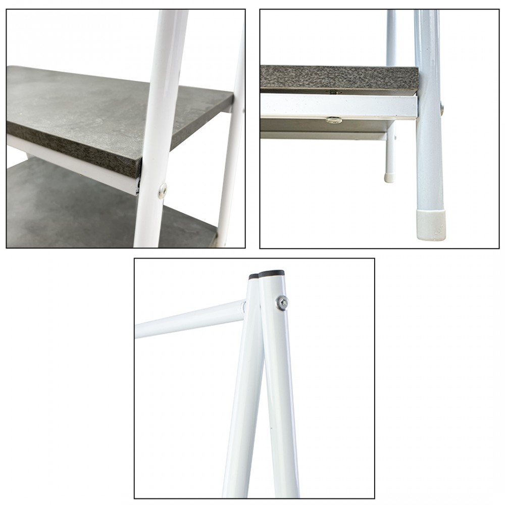 Stand Appendiabiti metallo 64x40xH150 cm con...