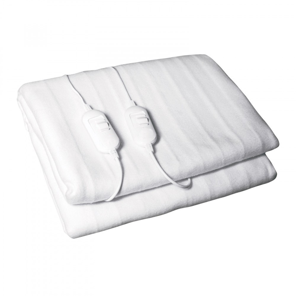 Scaldaletto Elettrico Matrimoniale DCG Termocoperta Poliestere 2 Livelli 160x140