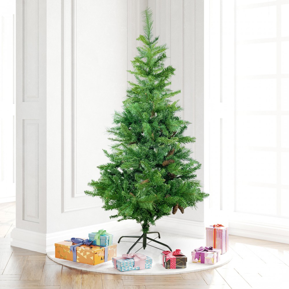 Albero di Natale 180H cm 164047 con Pigne e...