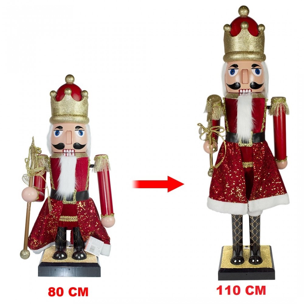 Schiaccianoci Gigante Soldato Glitter 392004...