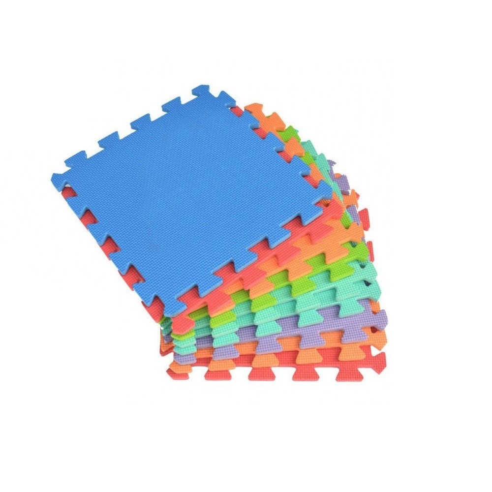 Image of Tappeto gioco CIGIOKI puzzle componibile colorato 20 pezzi 30X30 cm schiuma eva052