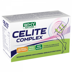 WHYNATURE Celite Complex 60 Capsule Contro Gambe Gonfie e...