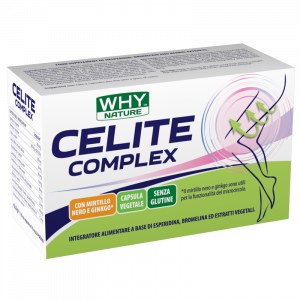 WHYNATURE Celite Complex 60 Capsule Contro Gambe Gonfie e Pesanti Integratore