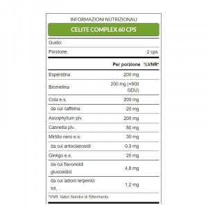 WHYNATURE Celite Complex 60 Capsule Contro Gambe Gonfie e... 2