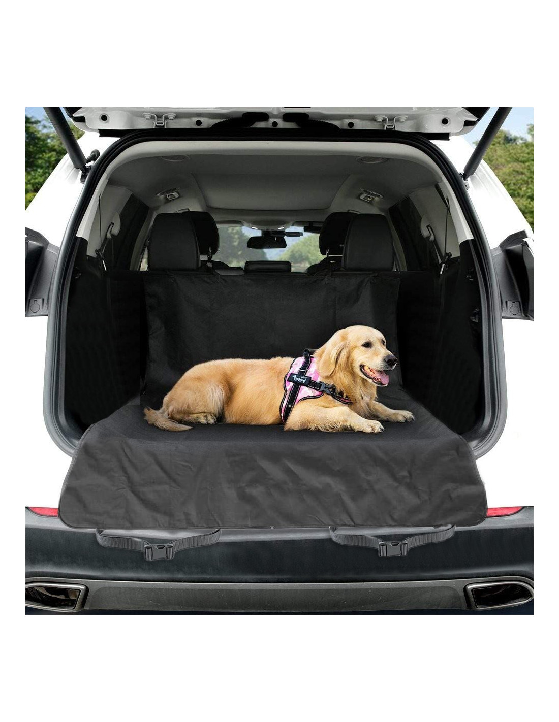 Telo Auto per Cani GS174745 Protezione Bagagliaio Copertura Universale  120x120cm