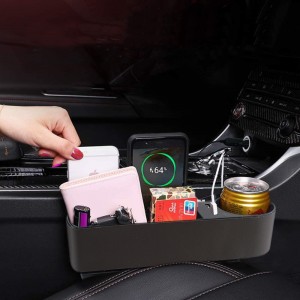 Vano Portaoggetti Laterale per Auto Tasca con 2 Porte USB... 2