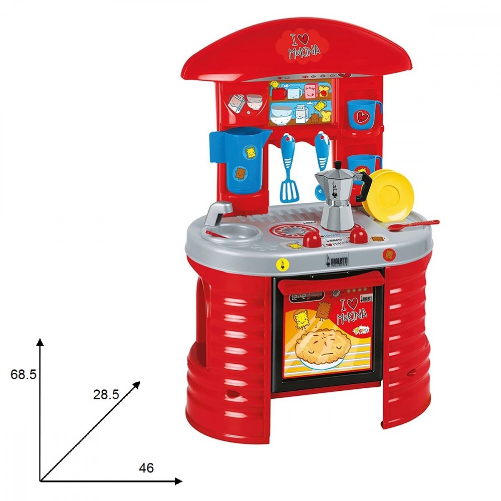 Cucina giocattolo I love Mokina 415474 Moka...