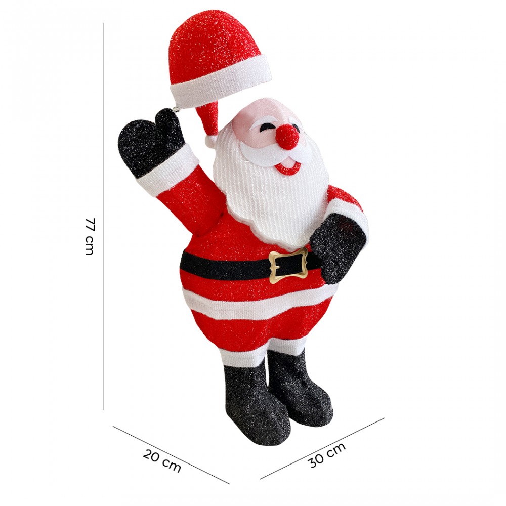 Babbo Natale con Luci Led e Movimento 401006...