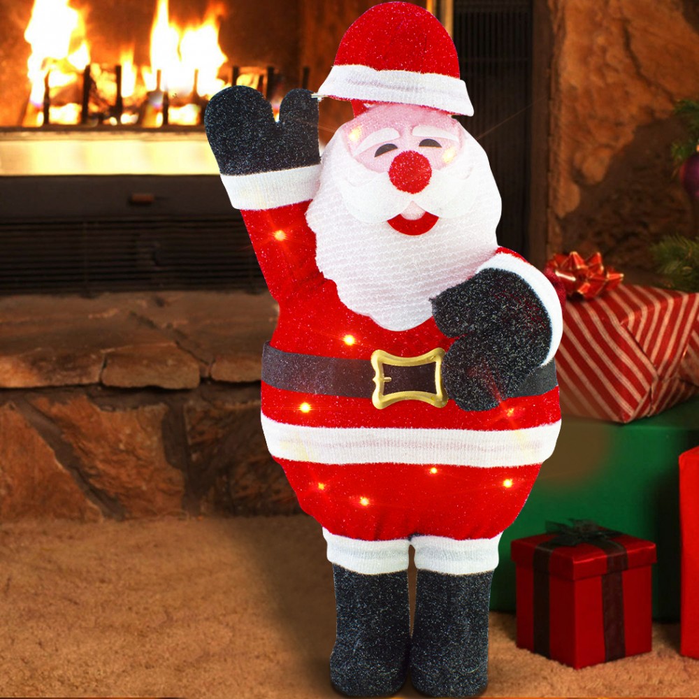 Babbo Natale con Luci Led e Movimento 401006...