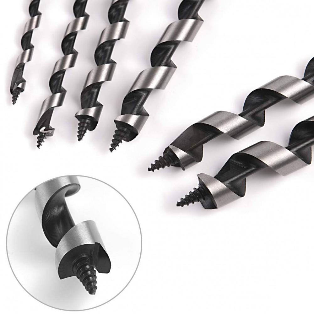 Punte per Legno 6 Pezzi Attacco Esagonale da 6...