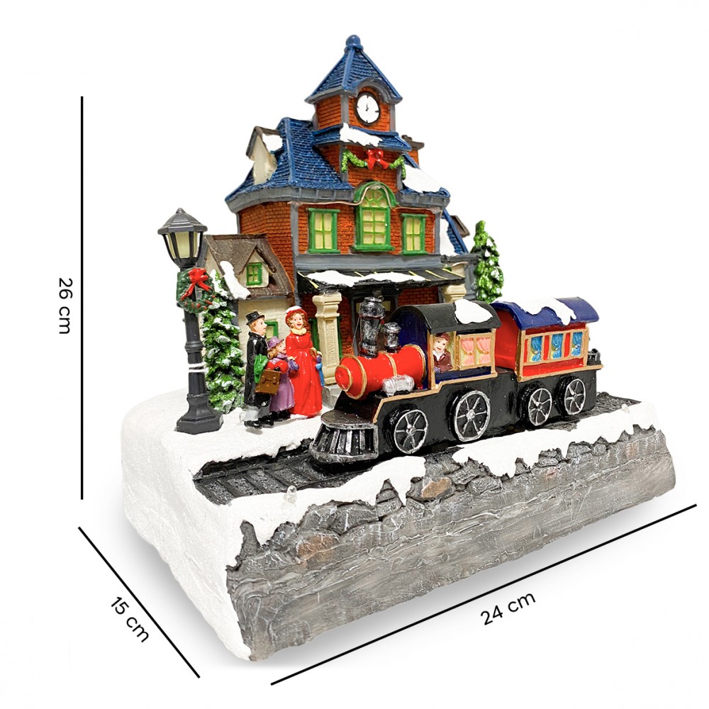 Villaggio Natalizio 361026 Stazione di Natale...