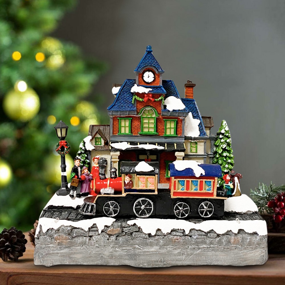 Villaggio Natalizio 361026 Stazione di Natale...