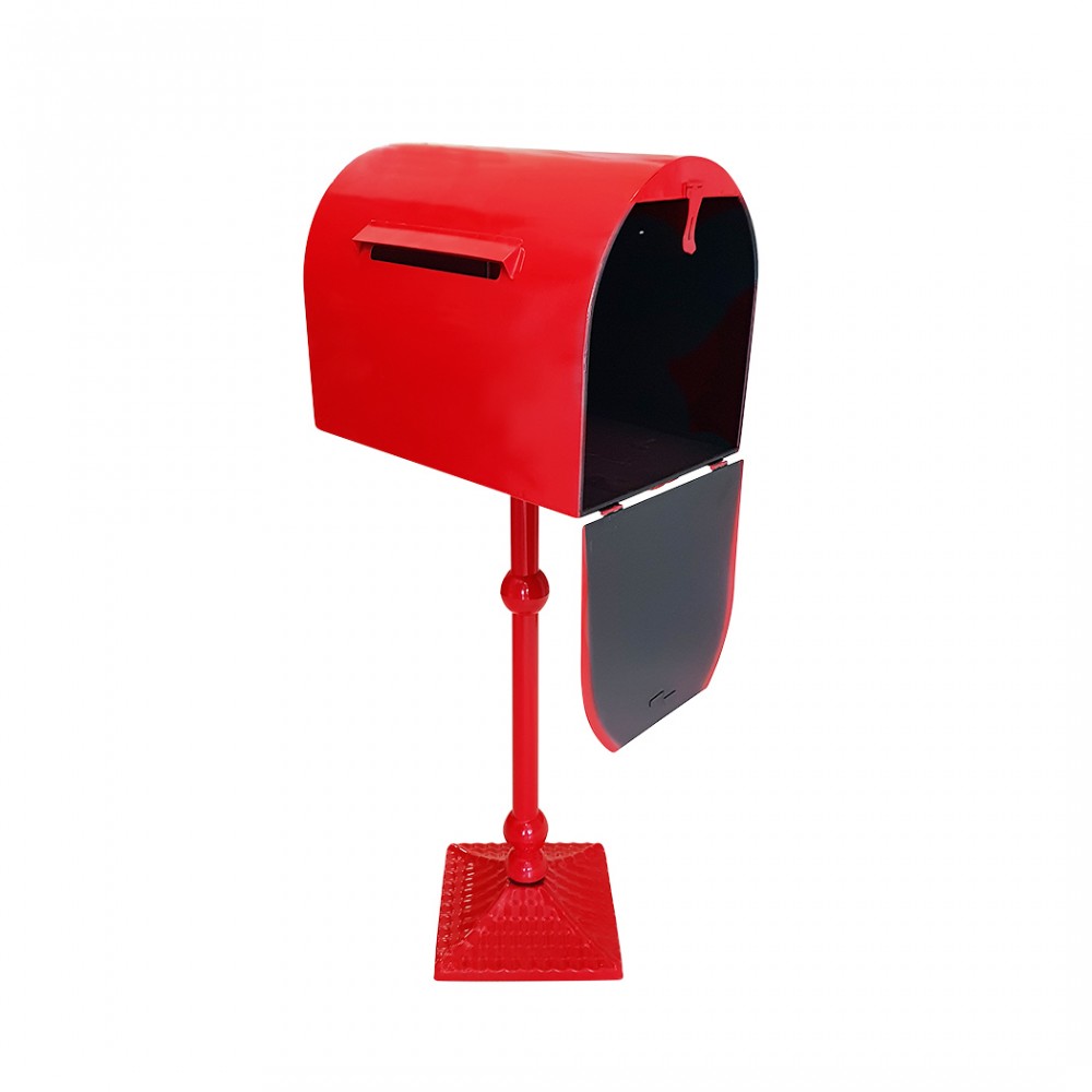 Cassetta della Posta di Babbo Natale 80cm Rossa...