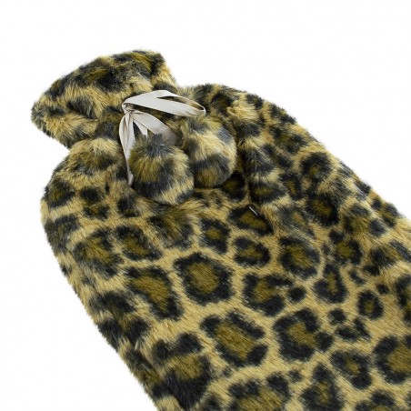Borsa per Acqua Calda 567912 2Lt Rivestita in Pile Animalier Riscalda E Rilassa