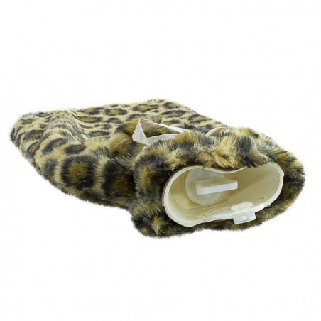 Borsa per Acqua Calda 567912 2Lt Rivestita in Pile Animalier Riscalda E Rilassa