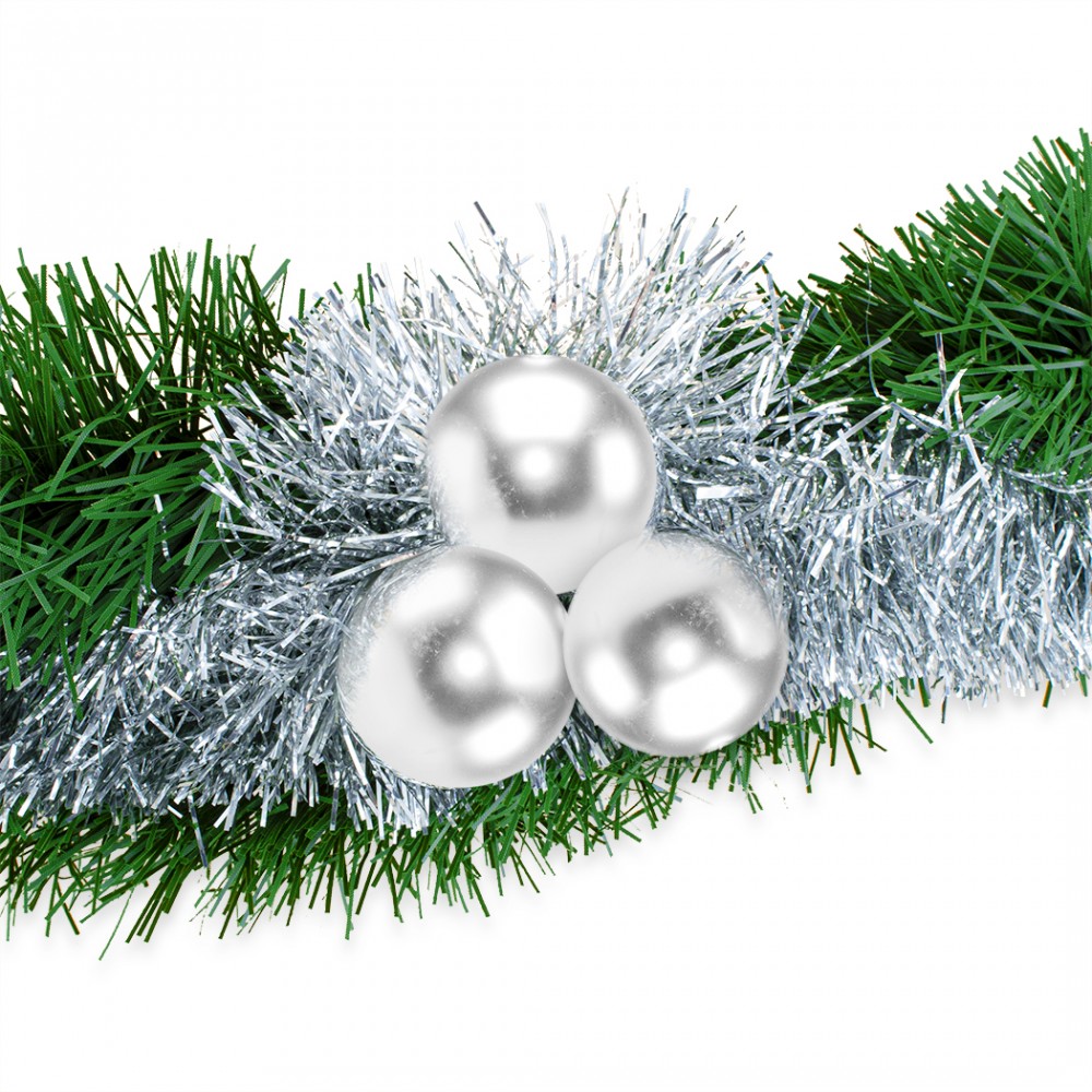 Ghirlanda Natalizia Intrecciata 260cm con...