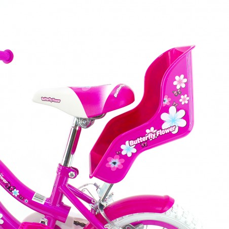 Bicicletta BUTTERFLY FLOWER taglia 14 bici per bambina 510149 età 4 - 6 anni
