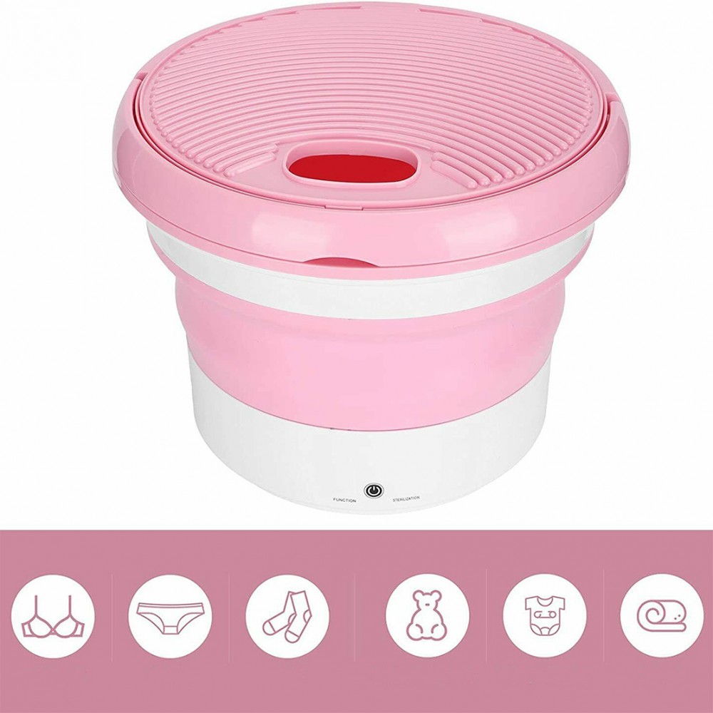 Mini Lavatrice Portatile Pieghevole da...