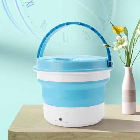 Mini Lavatrice Portatile Pieghevole da Campeggio Sterilizzatore di Indumenti