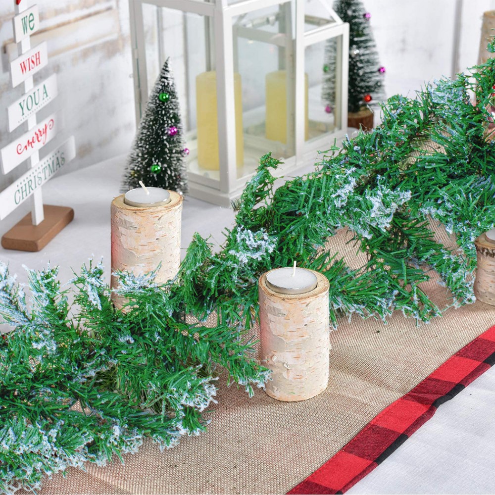 Ghirlanda Natalizia Ramo Di Albero Innevato 290...