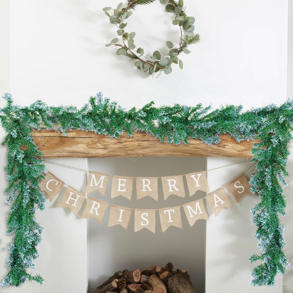 Ghirlanda Natalizia Ramo Di Albero Innevato 290...