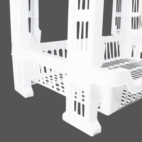 Carrello Portafrutta 4 Ripiani 205780 Cestino Espositore Salvaspazio 42x35x75cm