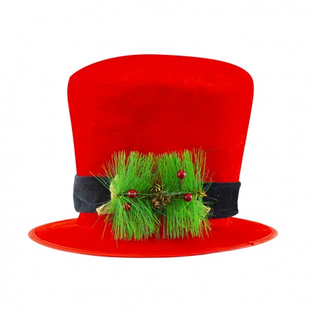 Puntale Cappello a Cilindro per Albero di Natale 6427007 Decorazione Natalizia