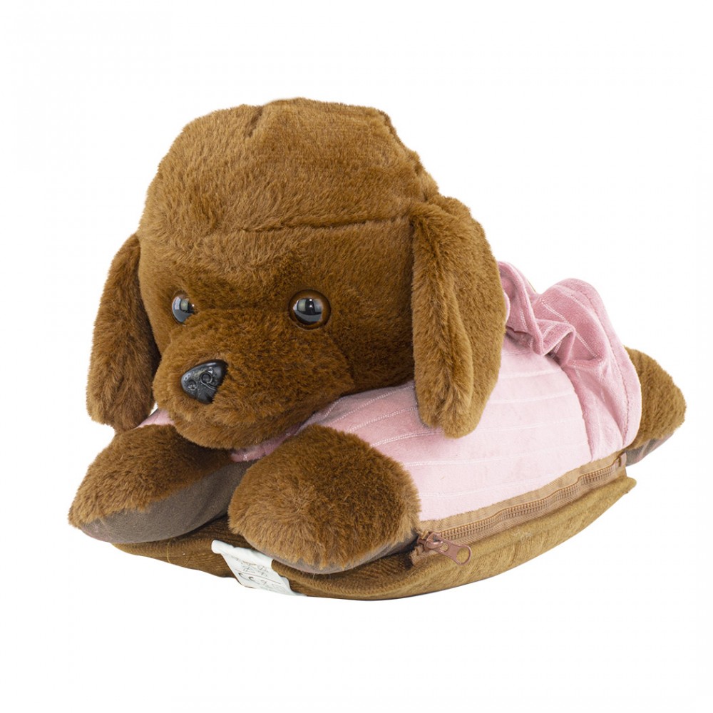 Borsa Scaldamani Elettrica COVERI Amic8 Borsetta Calda con Cane Peluche  3965302